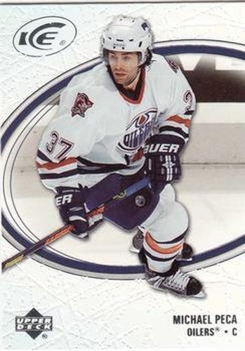 #39 Michael Peca - Edmonton Oilers - 2005-06 Upper Deck Ice Hockey