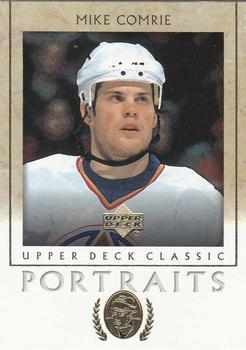 #39 Mike Comrie - Edmonton Oilers - 2002-03 Upper Deck Classic Portraits Hockey