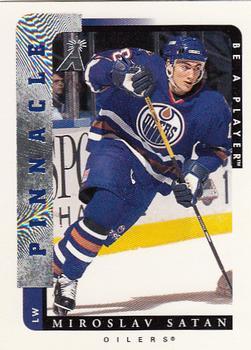 #39 Miroslav Satan - Edmonton Oilers - 1996-97 Pinnacle Be a Player Hockey