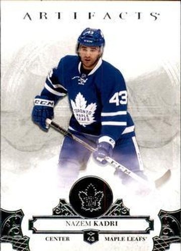 #39 Nazem Kadri - Toronto Maple Leafs - 2017-18 Upper Deck Artifacts Hockey