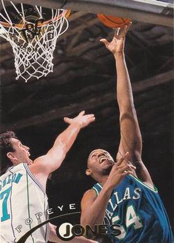 #39 Popeye Jones - Dallas Mavericks - 1994-95 Stadium Club Basketball