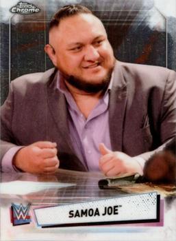 #39 Samoa Joe - 2021 Topps WWE Chrome Wrestling