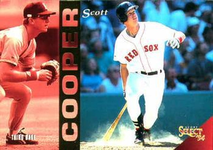 #39 Scott Cooper - Boston Red Sox - 1994 Select Baseball