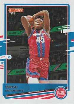 #39 Sekou Doumbouya - Detroit Pistons - 2020-21 Donruss Basketball