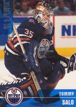 #39 Tommy Salo - Edmonton Oilers - 1999-00 Be a Player Memorabilia Hockey
