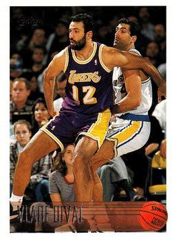 #39 Vlade Divac - Los Angeles Lakers - 1996-97 Topps Basketball