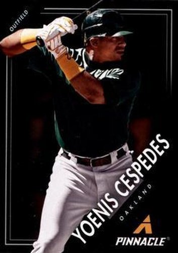 #39 Yoenis Cespedes - Oakland Athletics - 2013 Pinnacle Baseball