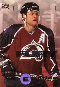 #39 Curtis Leschyshyn - Colorado Avalanche - 1995-96 SkyBox E-Motion Hockey