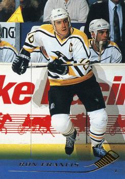 #39 Ron Francis - Pittsburgh Penguins - 1995-96 Pinnacle Hockey