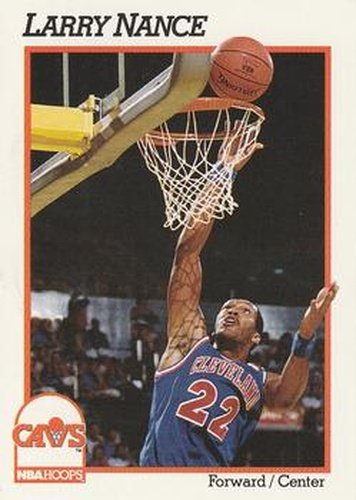 #39 Larry Nance - Cleveland Cavaliers - 1991-92 Hoops Basketball