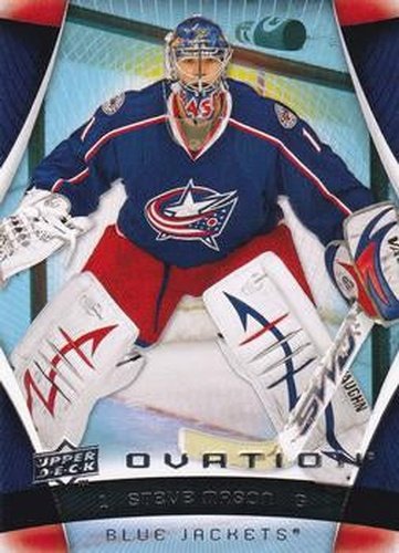 #39 Steve Mason - Columbus Blue Jackets - 2009-10 Upper Deck Ovation Hockey