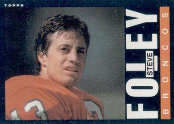 #239 Steve Foley - Denver Broncos - 1985 Topps Football