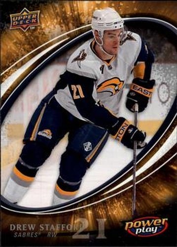 #39 Drew Stafford - Buffalo Sabres - 2008-09 Upper Deck Power Play Box Set Hockey