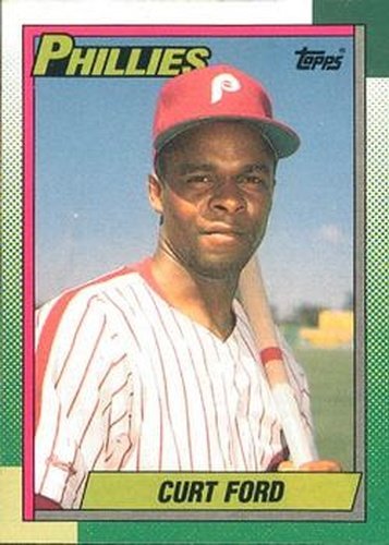#39 Curt Ford - Philadelphia Phillies - 1990 O-Pee-Chee Baseball