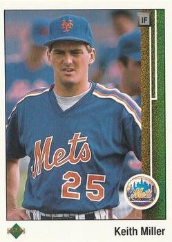 #739 Keith Miller - New York Mets - 1989 Upper Deck Baseball