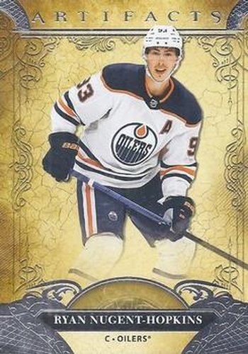 #39 Ryan Nugent-Hopkins - Edmonton Oilers - 2020-21 Upper Deck Artifacts Hockey