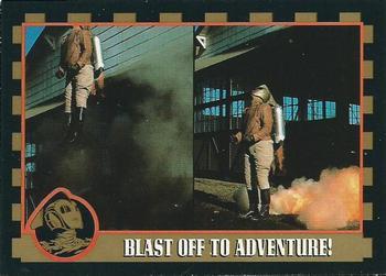 #39 Blast Off to Adventure! - 1991 Topps The Rocketeer