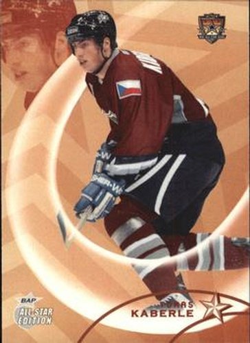 #39 Tomas Kaberle - Toronto Maple Leafs - 2002-03 Be a Player All-Star Edition Hockey