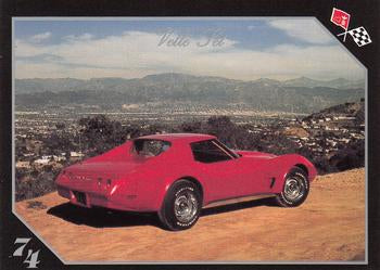 #39 1974 Corvette Sport Coupe - 1991 Collect-A-Card Vette Set