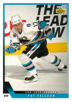 #39 Pat Falloon - San Jose Sharks - 1993-94 Upper Deck Hockey
