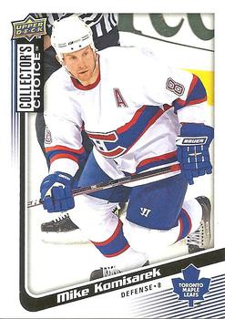 #39 Mike Komisarek - Toronto Maple Leafs - 2009-10 Collector's Choice Hockey