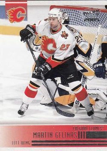 #39 Martin Gelinas - Calgary Flames - 2004-05 Pacific Hockey