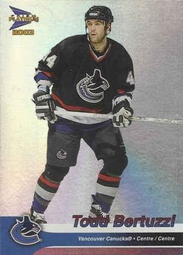 #39 Todd Bertuzzi - Vancouver Canucks - 2002-03 Pacific McDonald's Hockey