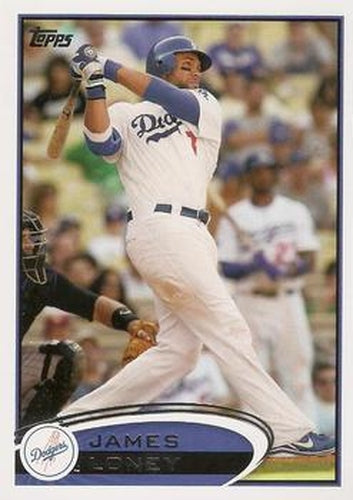#39 James Loney - Los Angeles Dodgers - 2012 Topps Baseball