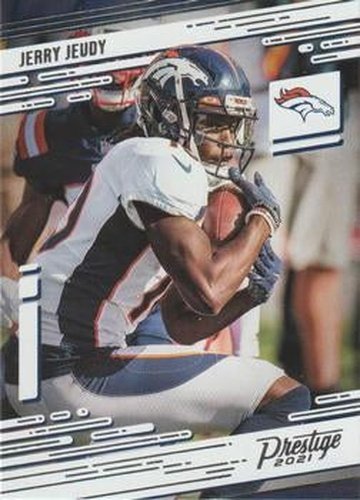 #39 Jerry Jeudy - Denver Broncos - 2021 Panini Prestige Football
