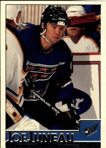 #39 Joe Juneau - Washington Capitals - 1995-96 Bowman Hockey