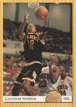 #39 Lucious Harris - Long Beach State 49ers / Dallas Mavericks - 1993 Classic Draft Picks Basketball
