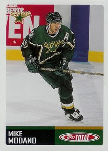 #39 Mike Modano - Dallas Stars - 2002-03 Topps Total Hockey