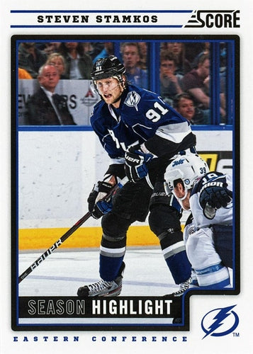 #39 Steven Stamkos - Tampa Bay Lightning - 2012-13 Score Hockey