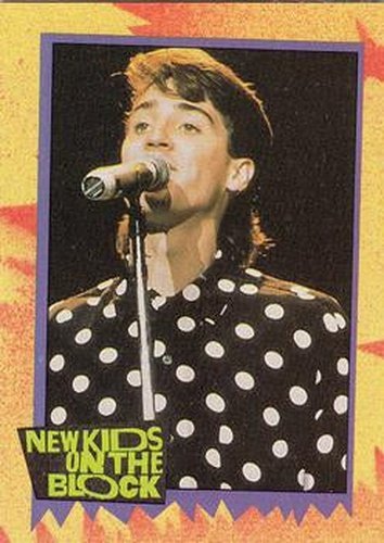 #39a Vital Statistics - Jonathan Knight - 1989 Topps New Kids on the Block