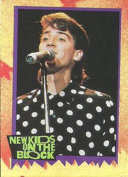 #39b Vital Statistics - Jonathan Knight - 1989 Topps New Kids on the Block