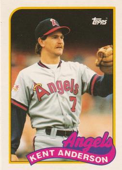 #3T Kent Anderson - California Angels - 1989 Topps Traded Baseball