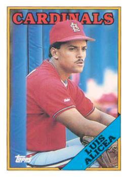 #3T Luis Alicea - St. Louis Cardinals - 1988 Topps Traded Baseball