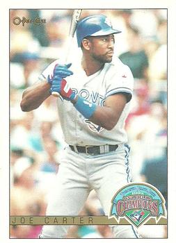 #3 Joe Carter - Toronto Blue Jays - 1993 O-Pee-Chee Baseball - World Champions