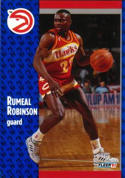 #3 Rumeal Robinson - Atlanta Hawks - 1991-92 Fleer Basketball