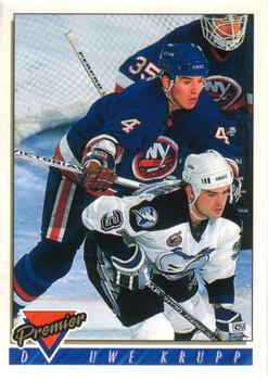 #3 Uwe Krupp - New York Islanders - 1993-94 O-Pee-Chee Premier Hockey