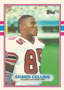 #3T Shawn Collins - Atlanta Falcons - 1989 Topps Traded Football