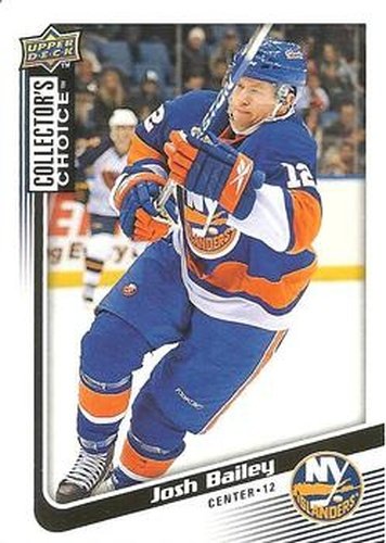 #3 Josh Bailey - New York Islanders - 2009-10 Collector's Choice Hockey