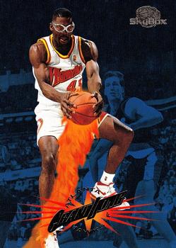 #3 Grant Long - Atlanta Hawks - 1995-96 SkyBox Premium Basketball