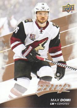 #3 Max Domi - Arizona Coyotes - 2017-18 Upper Deck MVP Hockey