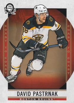 #3 David Pastrnak - Boston Bruins - 2018-19 O-Pee-Chee Coast to Coast Hockey