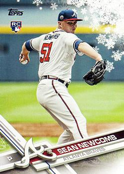 #HMW3 Sean Newcomb - Atlanta Braves - 2017 Topps Holiday Baseball