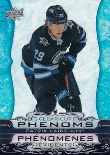 #CC-3 Patrik Laine - Winnipeg Jets - 2020-21 Upper Deck Tim Hortons Hockey - Clear Cut Phenoms