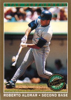 #3 Roberto Alomar - Toronto Blue Jays - 1993 O-Pee-Chee Premier Baseball - Star Performers