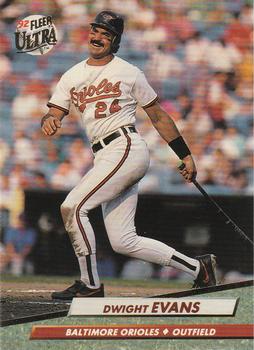 #3 Dwight Evans - Baltimore Orioles - 1992 Ultra Baseball