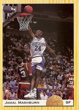 #3 Jamal Mashburn - Kentucky Wildcats / Dallas Mavericks - 1993 Classic Draft Picks Basketball